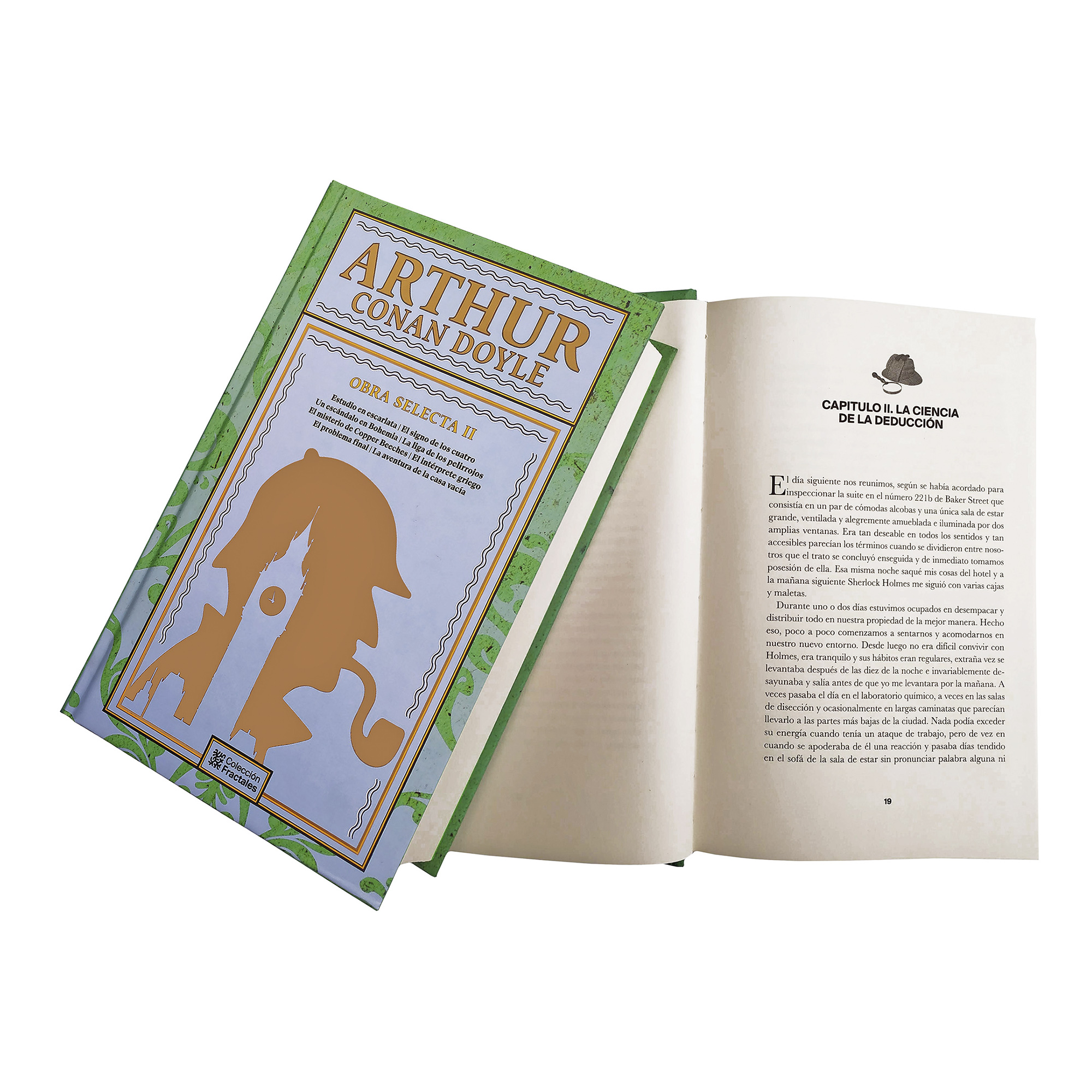 Sherlock Holmes, Colección Arthur Conan Doyle, 2 Tomos, Pasta Dura