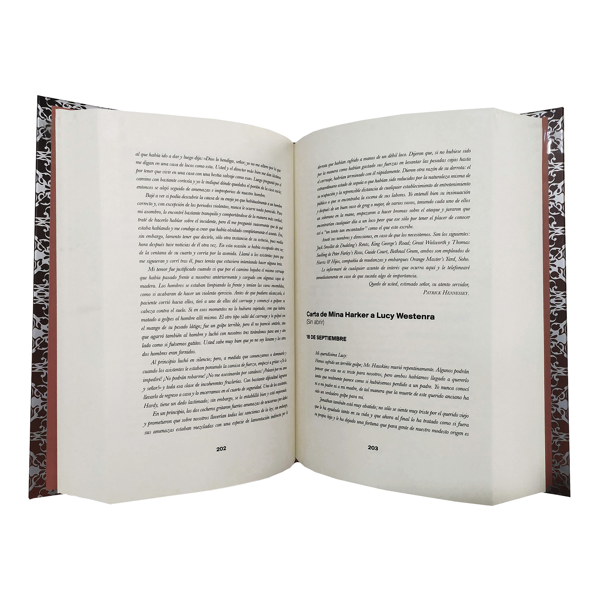 Drácula, Bram Stoker, Pasta Dura