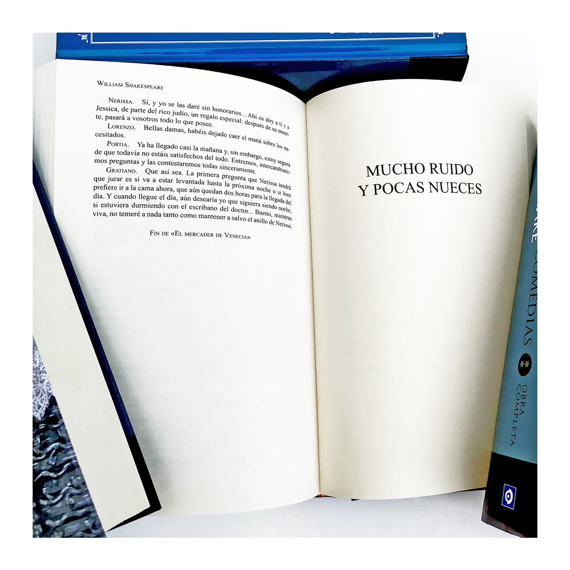 Shakespeare, Obras Completas, Estuche de Colección 4 tomos, Pasta Dura