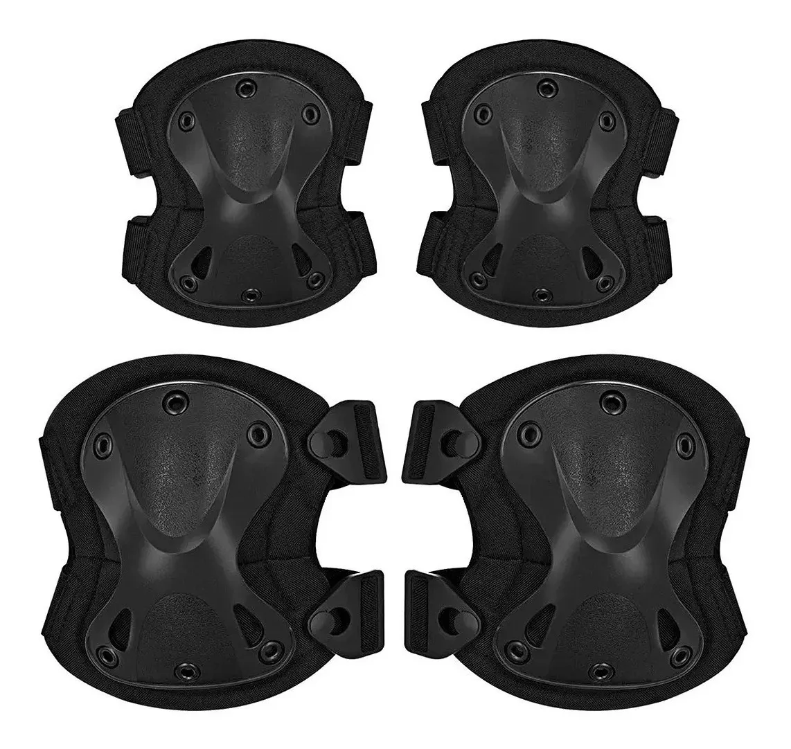Coderas, Rodilleras Tácticas Militares Para Motocicleta