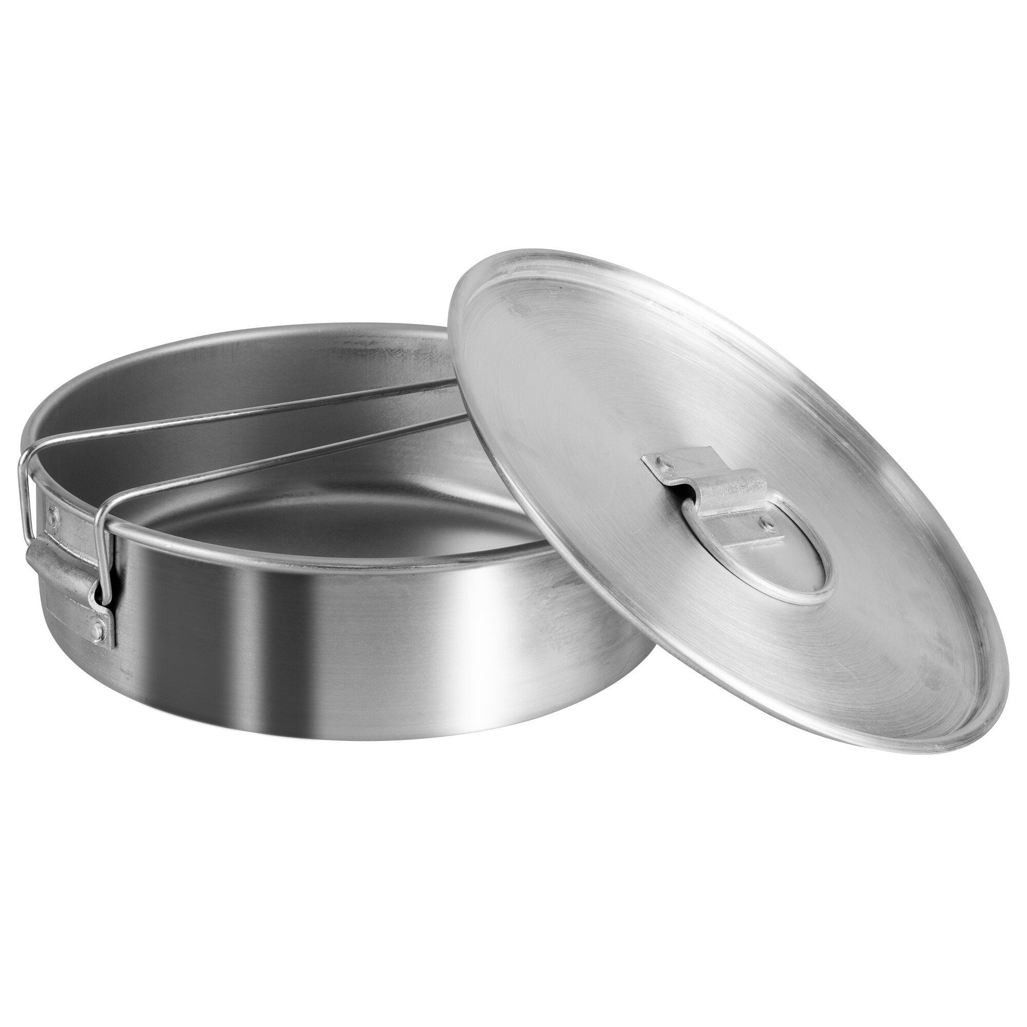 Flanera de 20 cm Ekco Bakers secrets de Aluminio Color Plateado Satinado