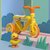 Mini Bicicleta De Balance Amarillo Para Niños Happy Little B Duck 