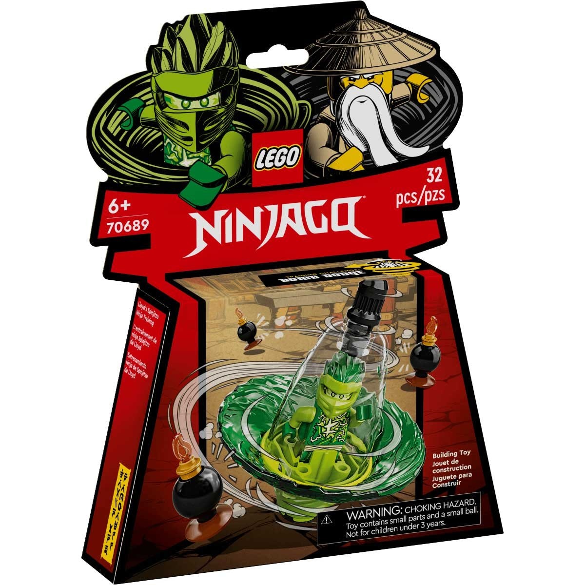 Lego Ninjago Entrenamiento Ninja de Spinjitzu de Lloyd