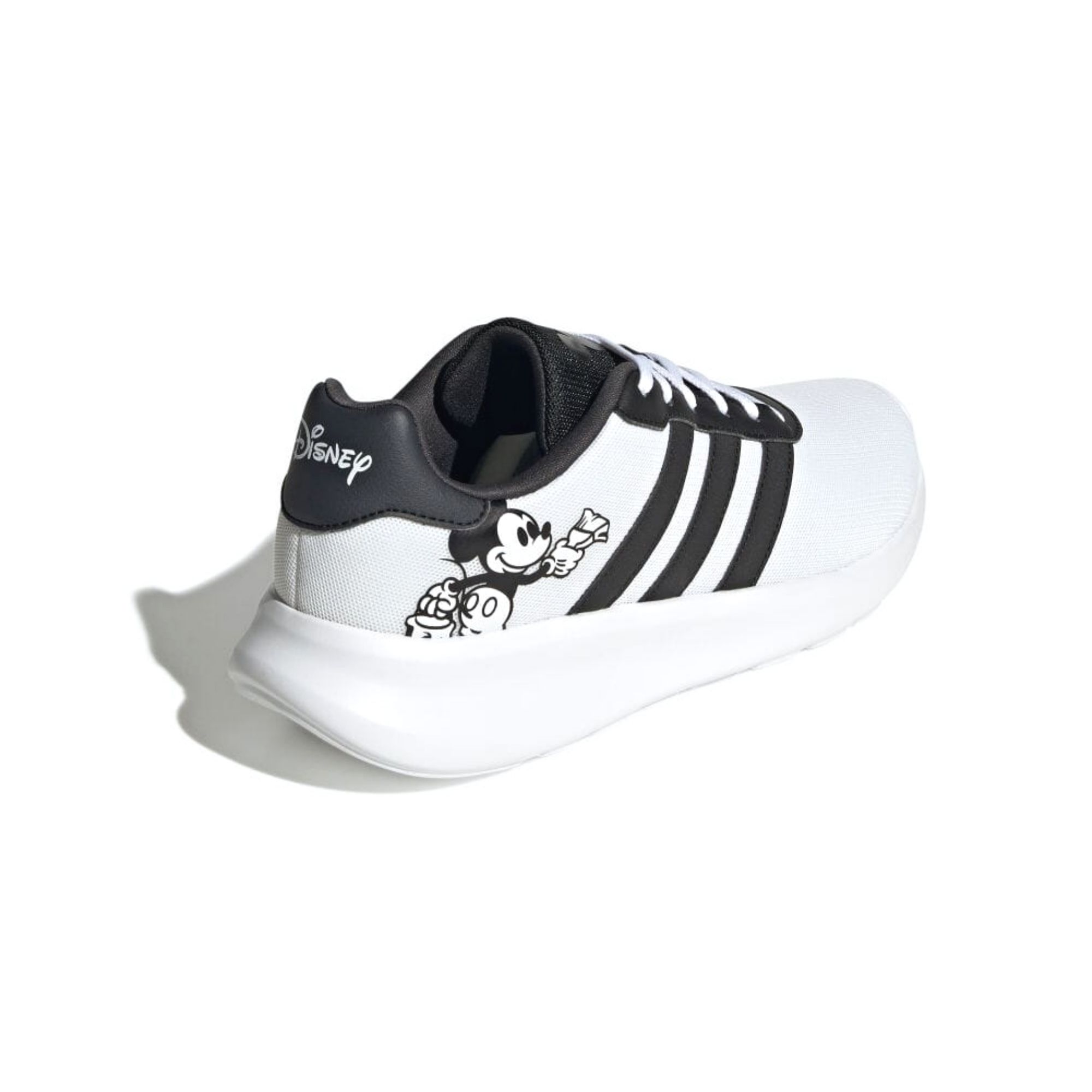 Tenis Adidas Lite Racer Blanco Negro Mickey Mouse Hombre Originales GX3087