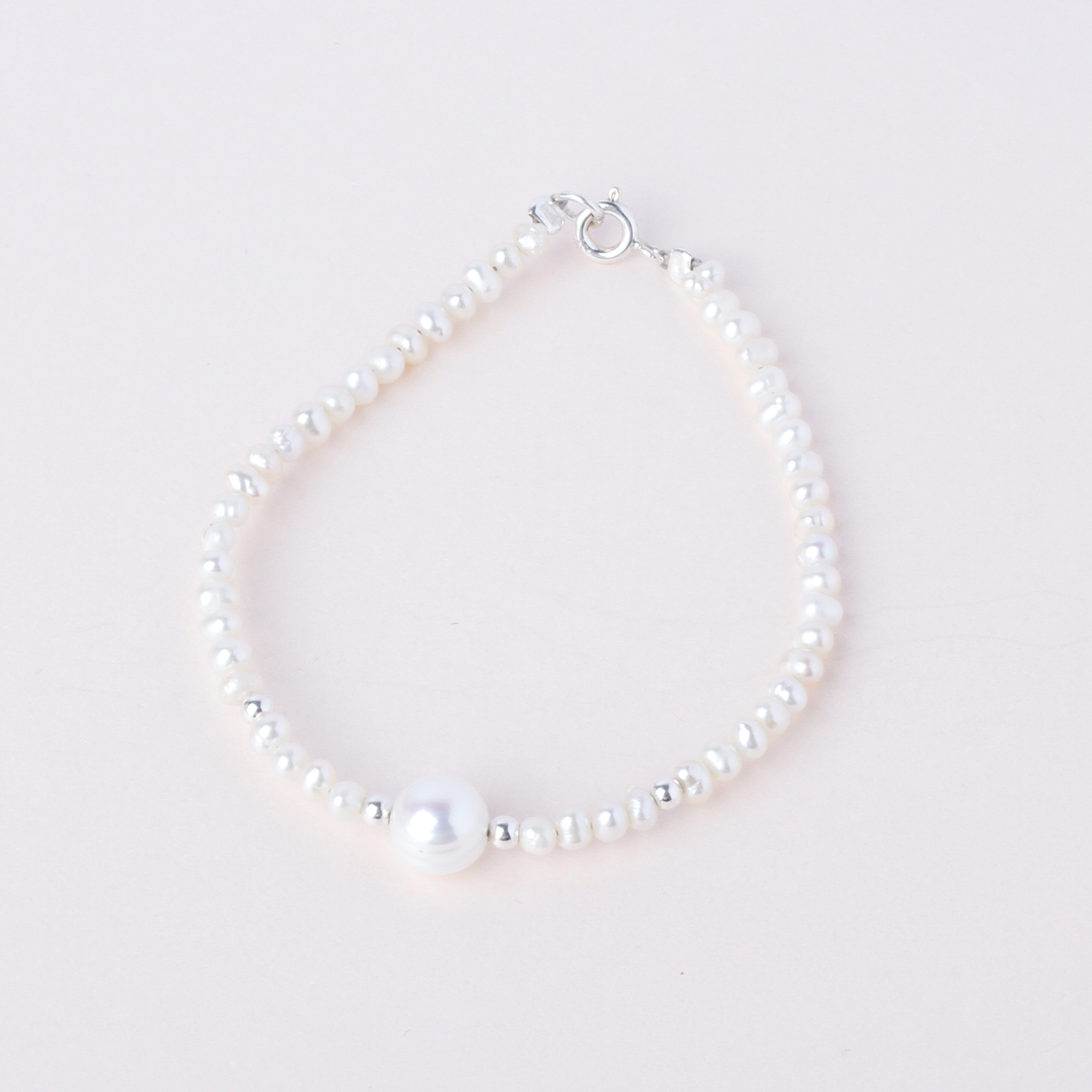 Pulsera Sencilla de Perlas Cultivadas para Mujer por Anante Joyeria