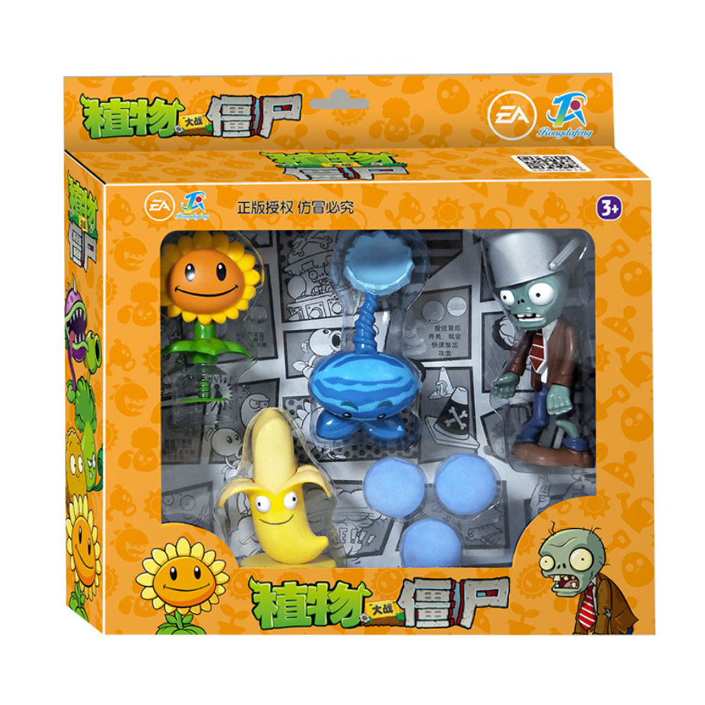 Juego Plantas Vs Zombies Tablero Muñecos Juegos Infantil