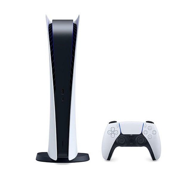 Sony Playstation 5 825gb Digital Edition Color Blanco Y Negro