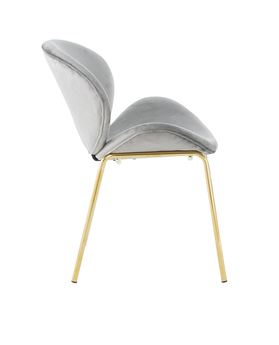 Silla de Comedor Salerno Gris - Kessa