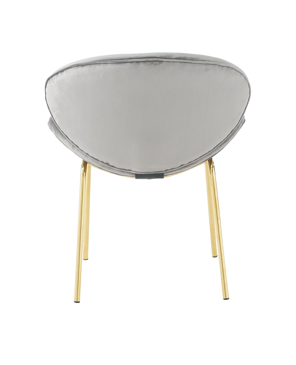 Silla de Comedor Salerno Gris - Kessa