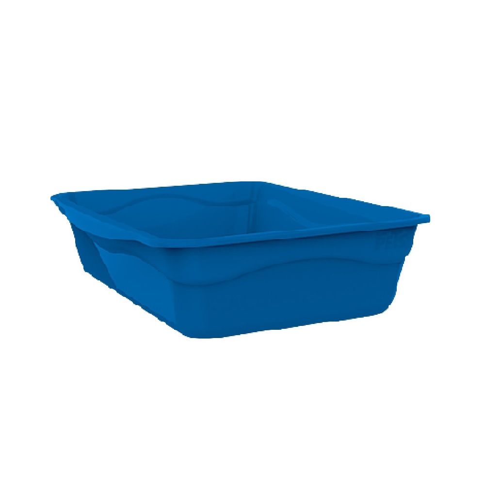 Arenero Mediano Amplia Base Plástico Gato Fancy Pets