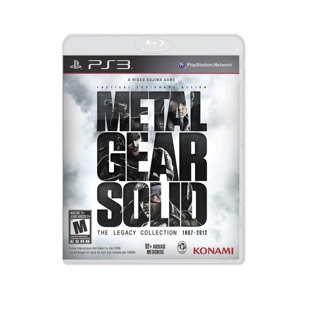 Metal Gear Solid: The Legacy Collection Standard Edition Konami Ps3 Físico