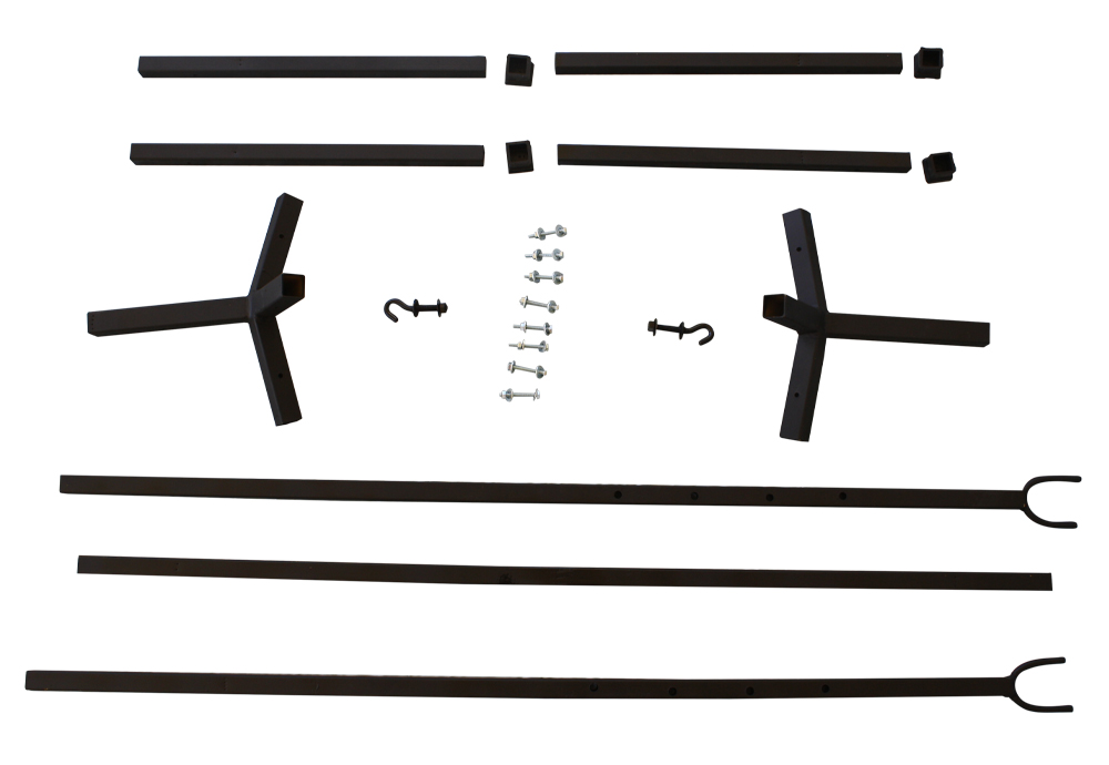 Base Soporte Para Hamaca De Acero Puro Y Resistente
