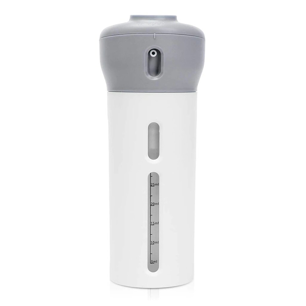 Botella De Viaje 4 En 1 Para Shampoo Crema Perfume Gel Goshoppingmx