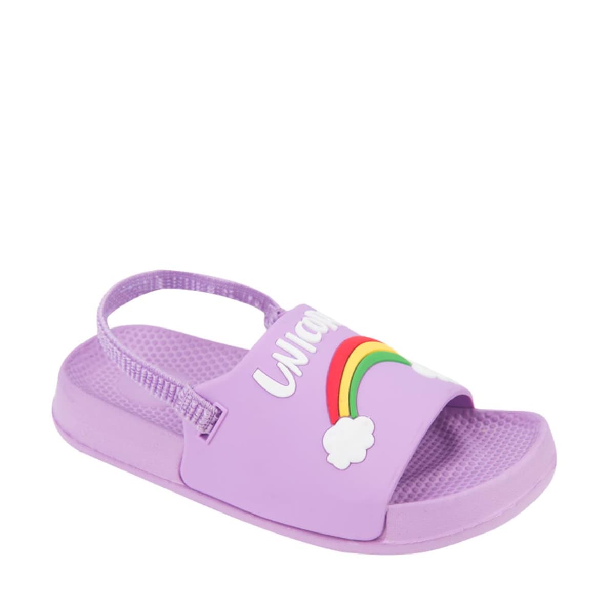 Sandalia de niña para playa o baño, marca HR, color lila, mod. 1033411