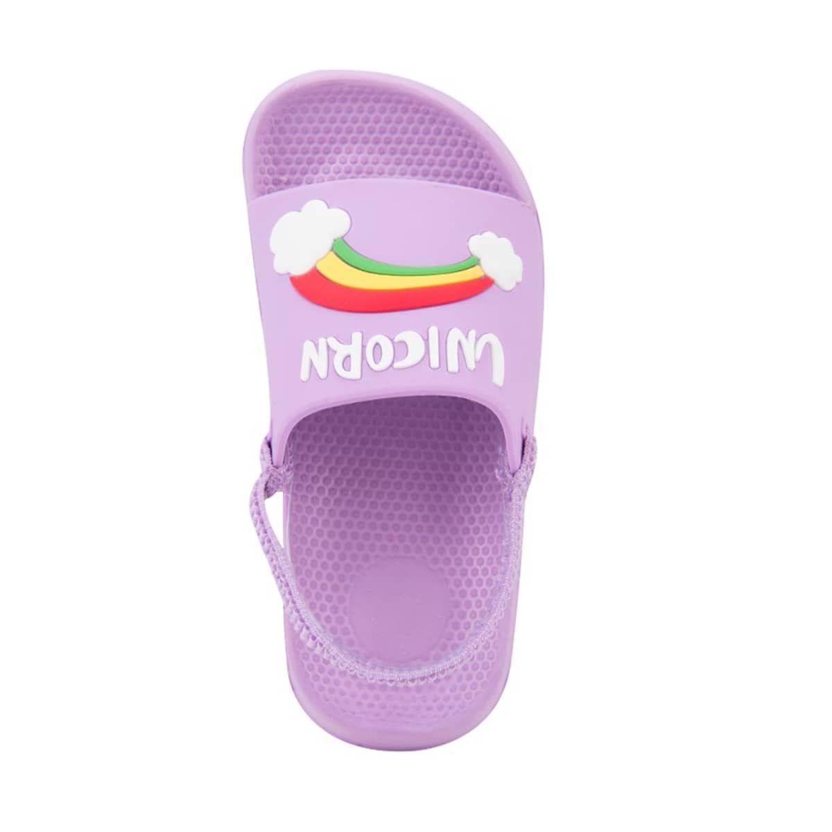 Sandalia de niña para playa o baño, marca HR, color lila, mod. 1033411