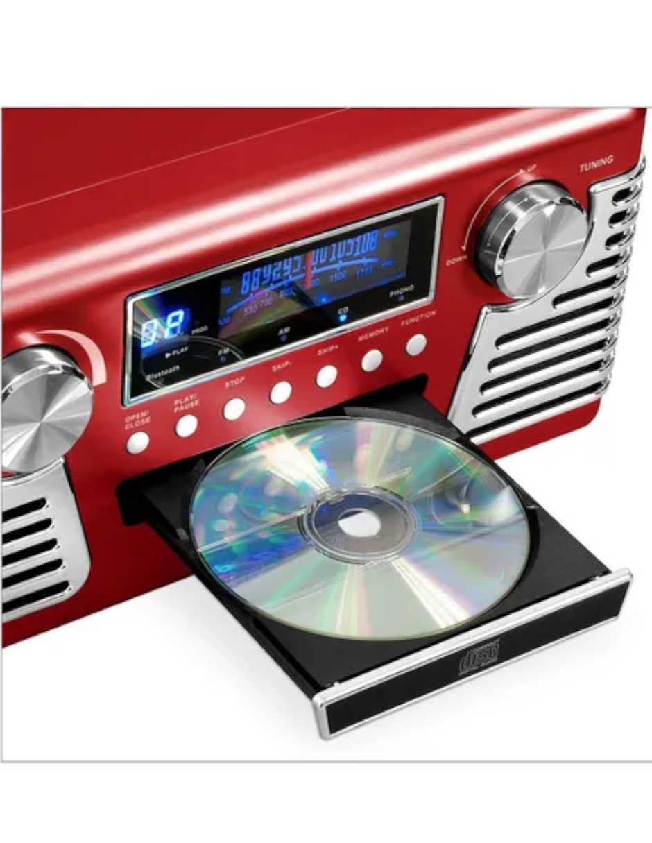 Tornamesa BT Stereo CD Player VICTROLA