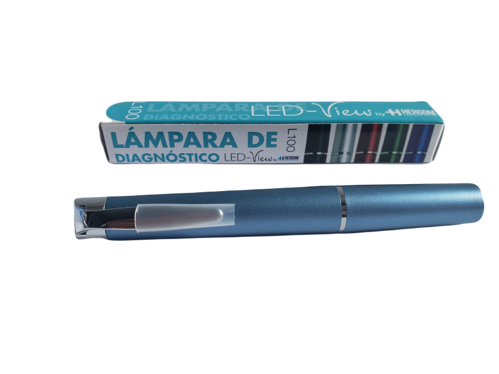 Lámpara pupilera de diagnóstico Led View, tipo pluma