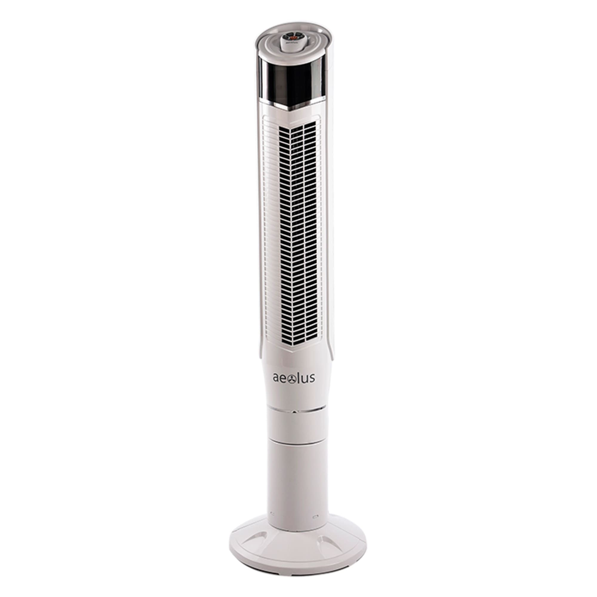 Ventilador de Torre de 120 cm, Aeolus Titán 360, con 8 Velocidades, Temporizador y Control Remoto