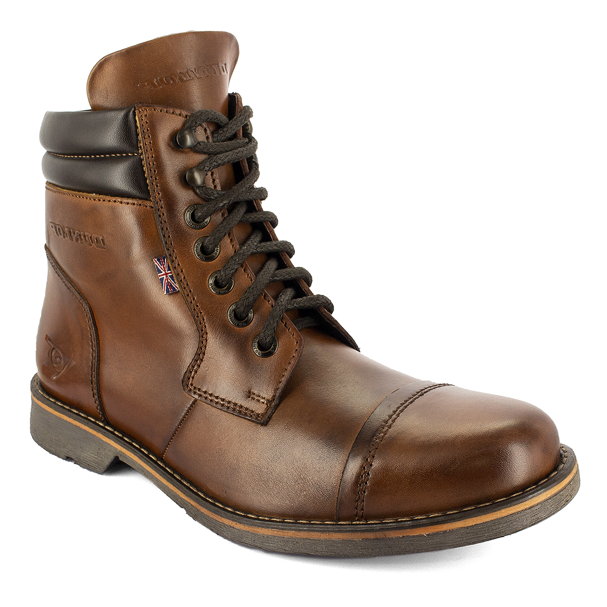 Calzado Bota Urbana Café piel ideal para uso urbano Dunlop 621801