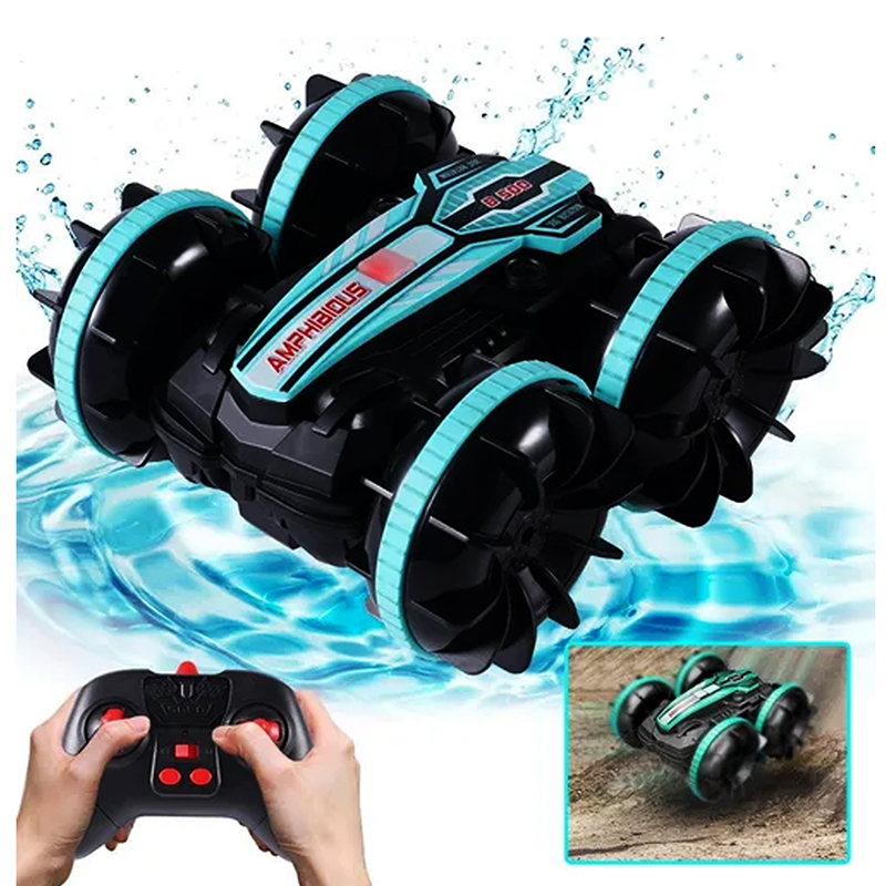Carro De Control Remoto Coche Rc Stunt Reloj Sensor De Movimiento 360 Grados Todo Terreno