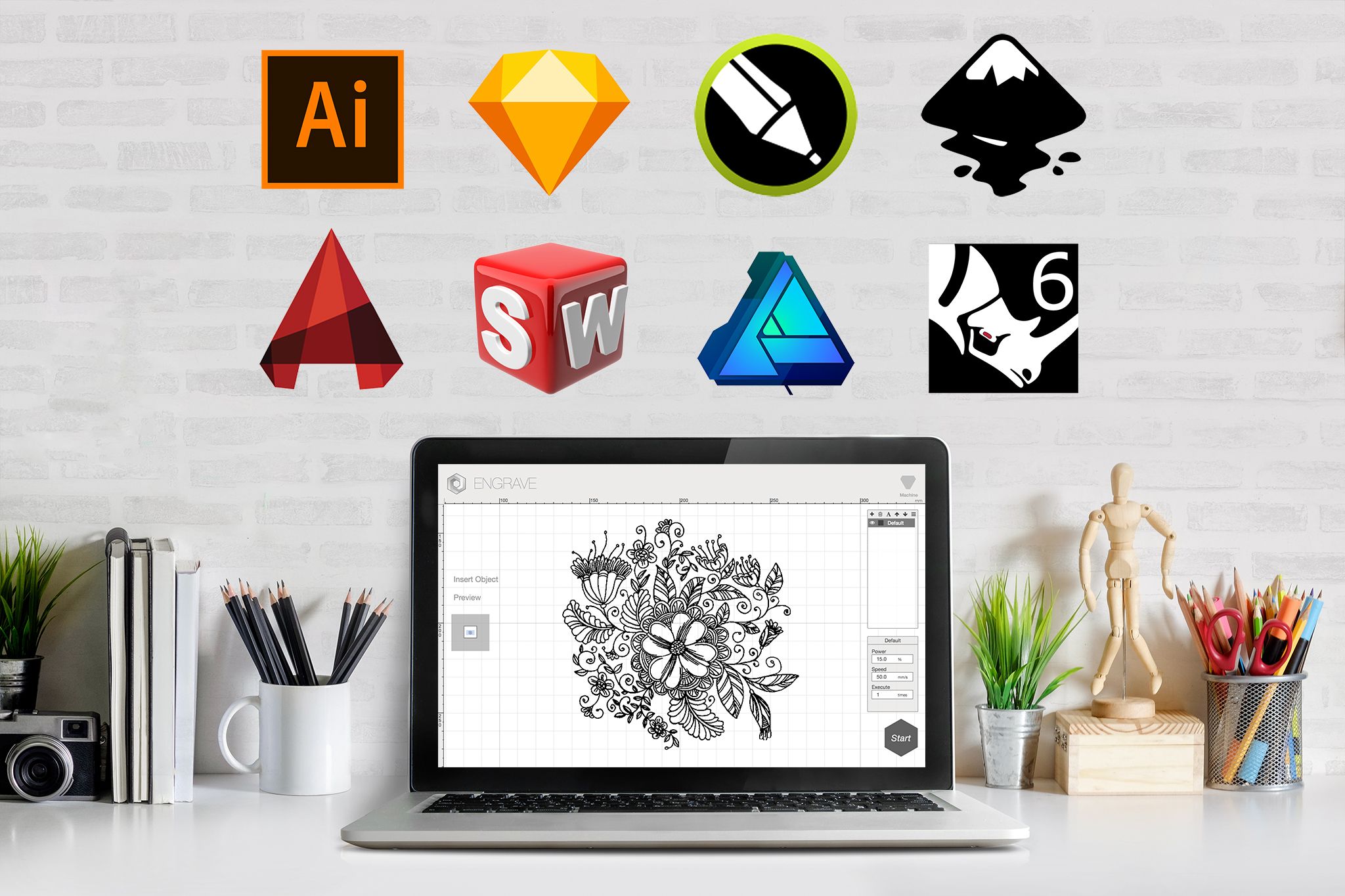 Cortadora Láser Flux Beambox 40W