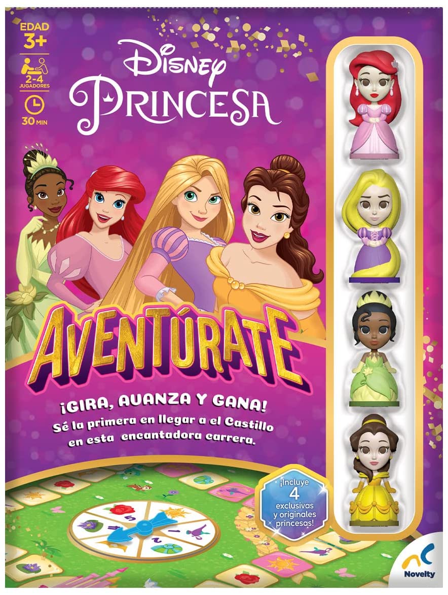 Juego de Mesa Aventúrate Princesas Disney - Novelty