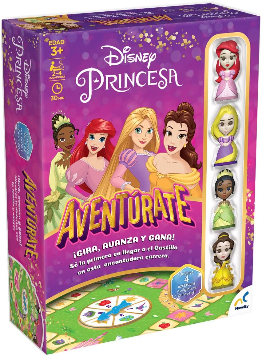 Juego de Mesa Aventúrate Princesas Disney - Novelty