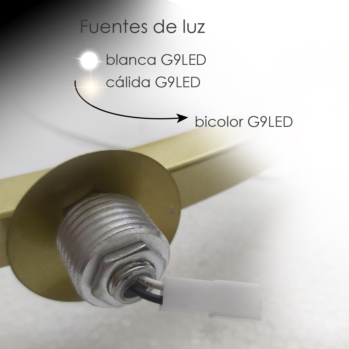 Lámpara colgante redonda sputnik 6 focos