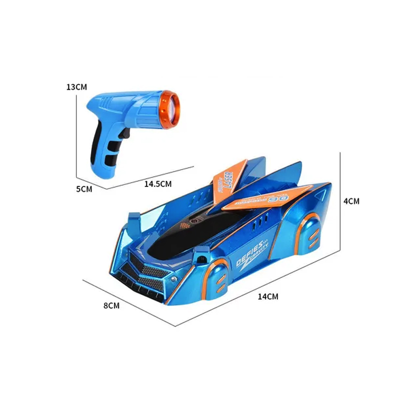 Carro De Control Remoto Antigravedad Escala Paredes Apuntador Laser
