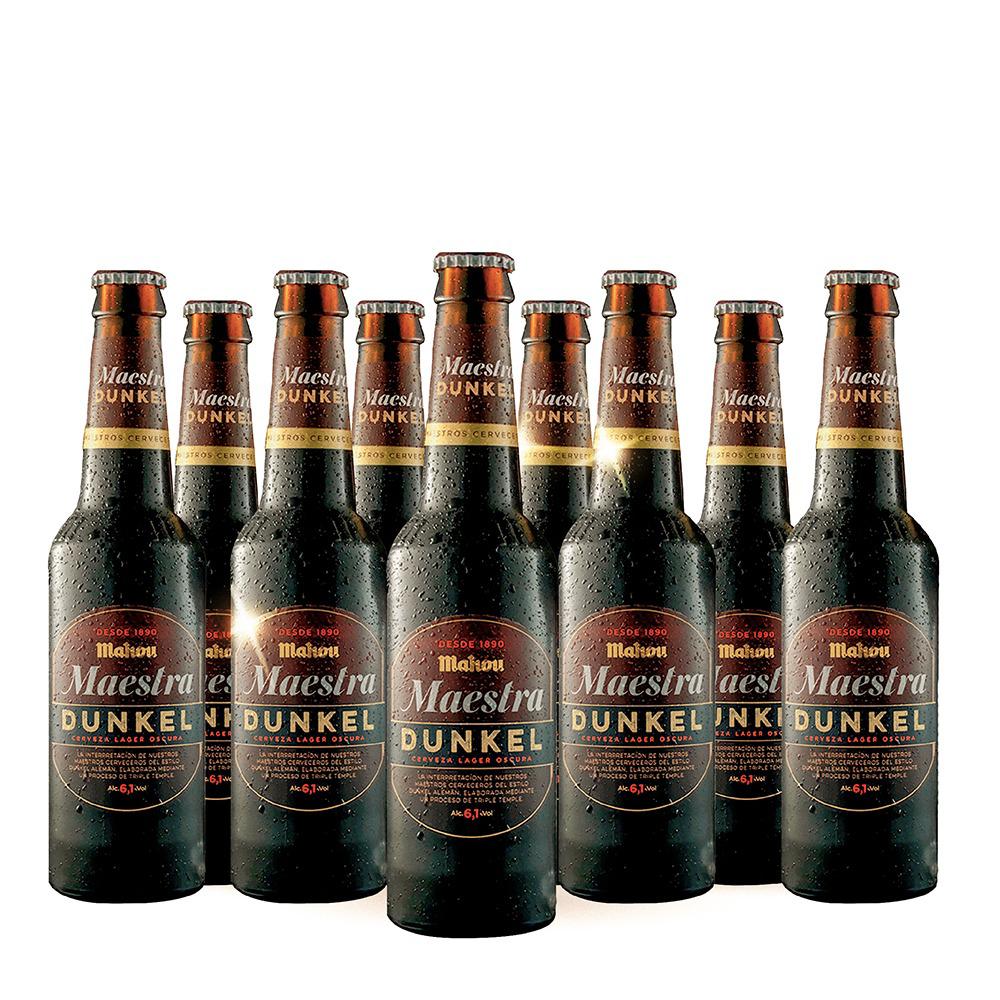 Six Pack Cerveza Mahou Maestra Dunkel 330ml C/u