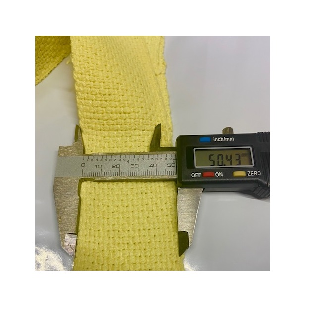 CINTA O MECHA EN FIBRA DE KEVLAR DE 5 CM DE ANCHO X 30 METROS