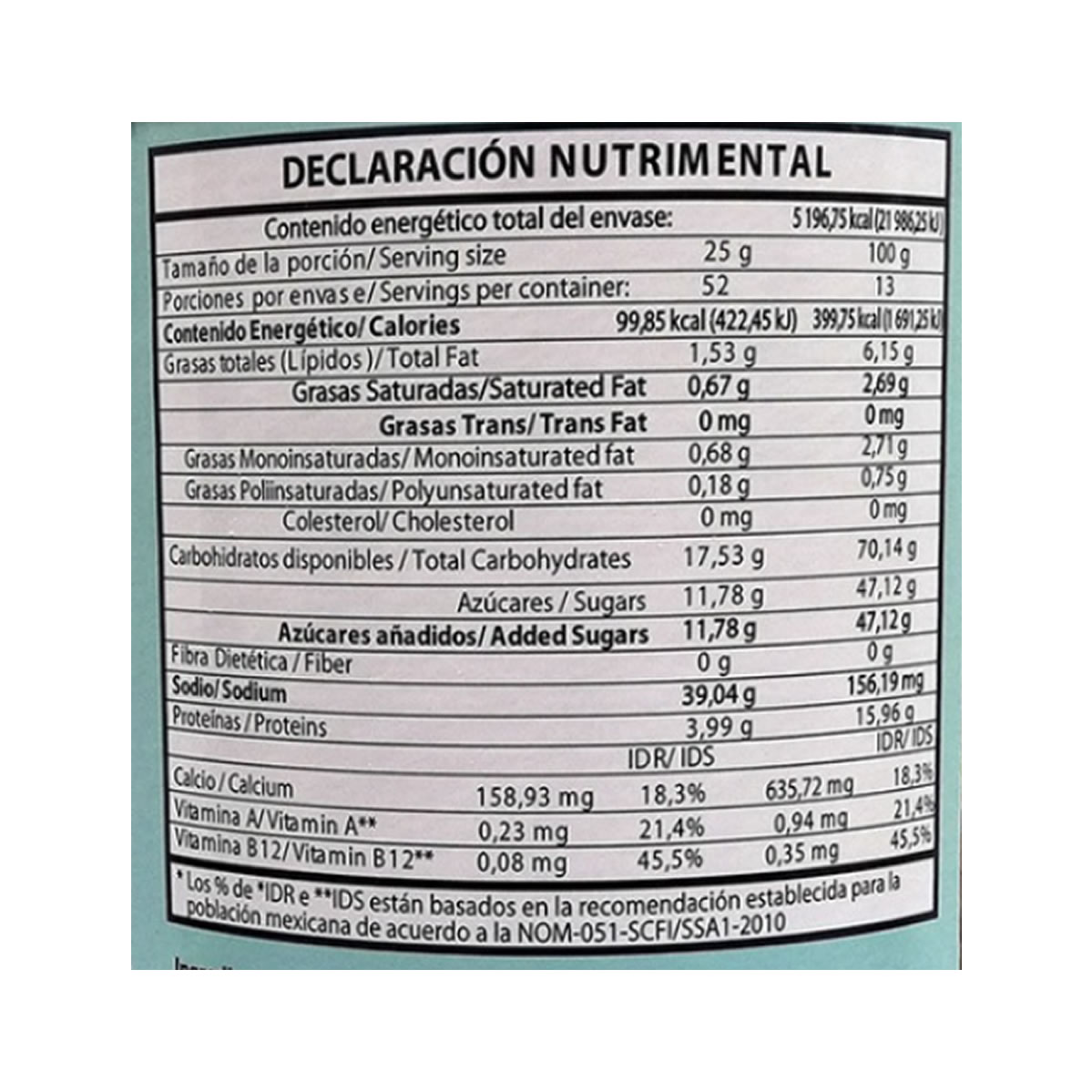 Soyacen Bebida de Soya en Polvo 1.3 kg