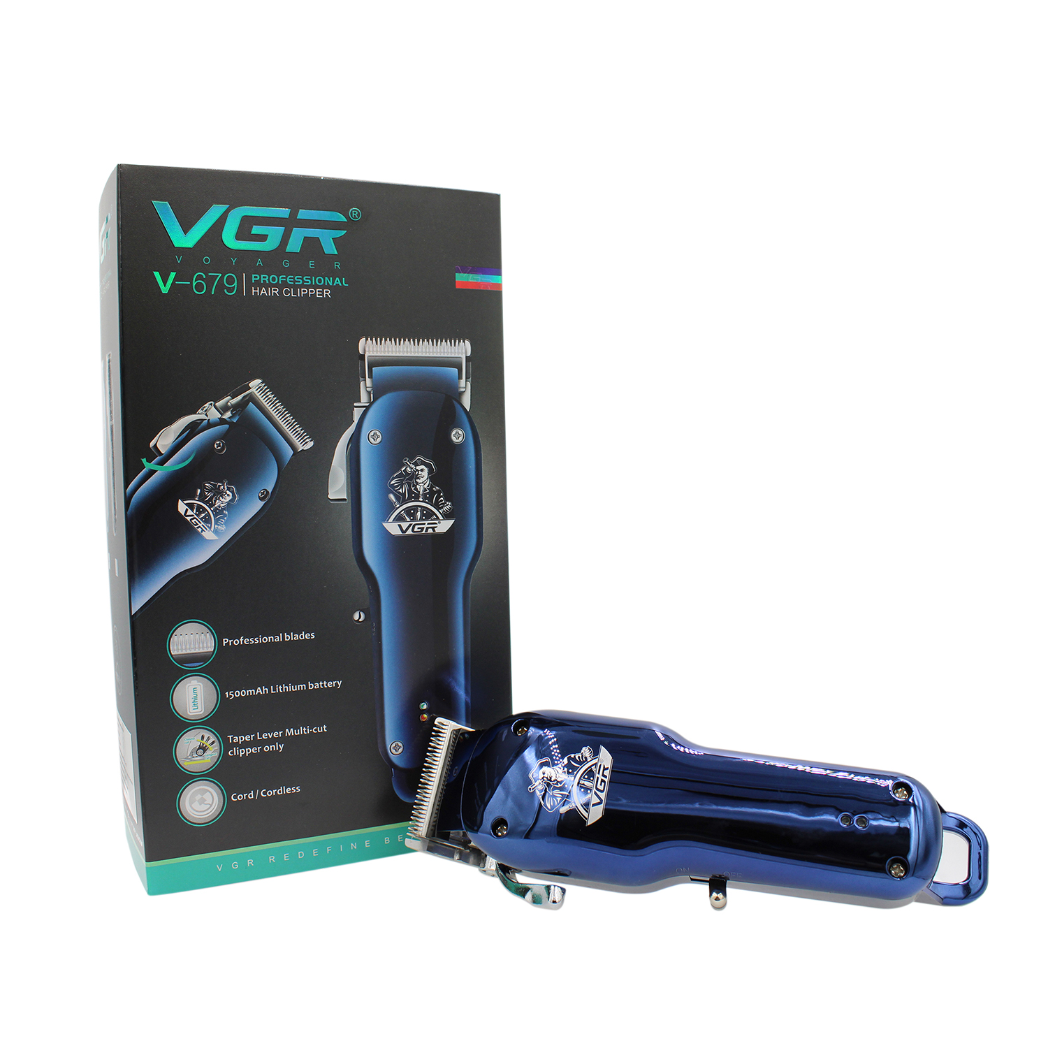 Maquina Cortadora De Cabello VGR V-679