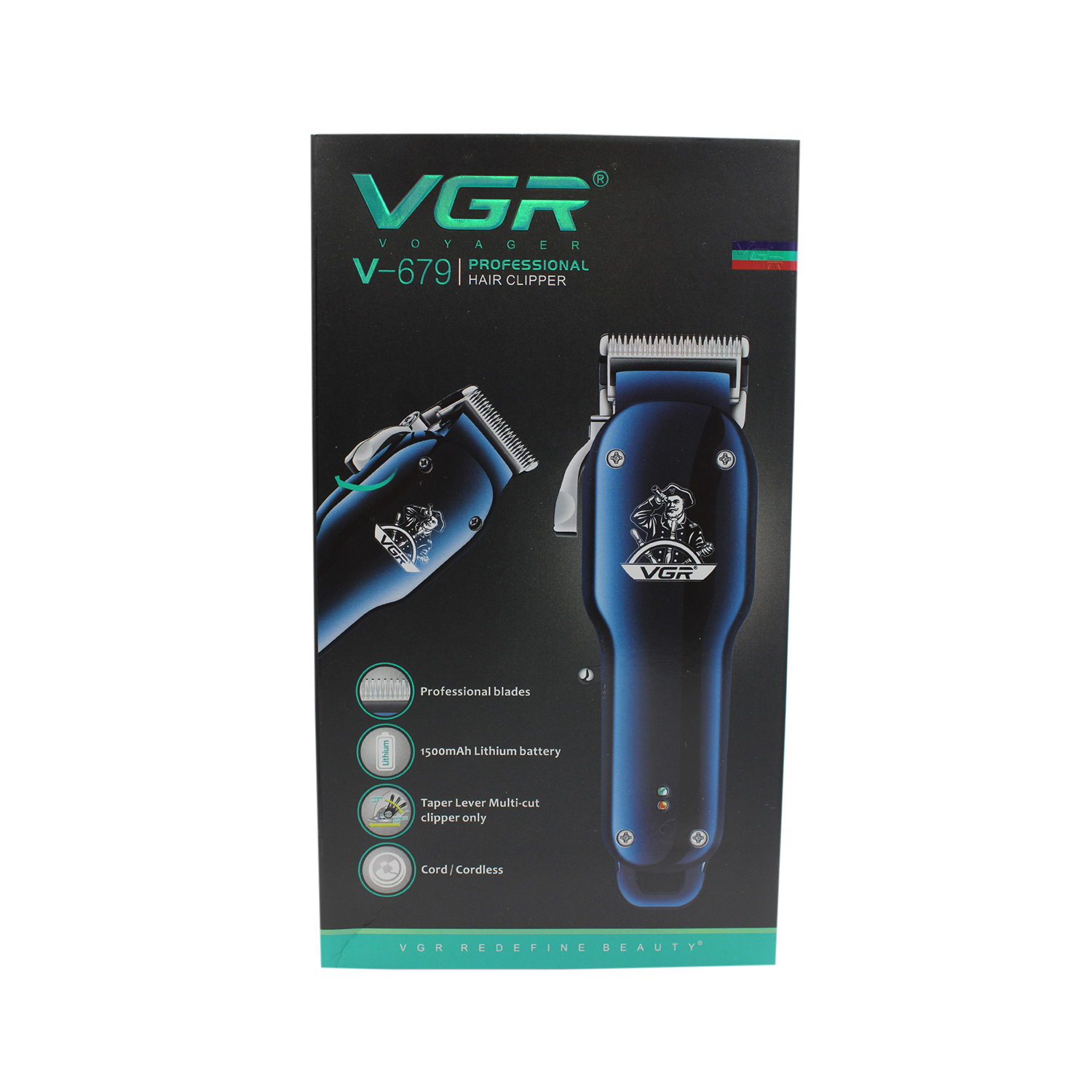 Maquina Cortadora De Cabello VGR V-679