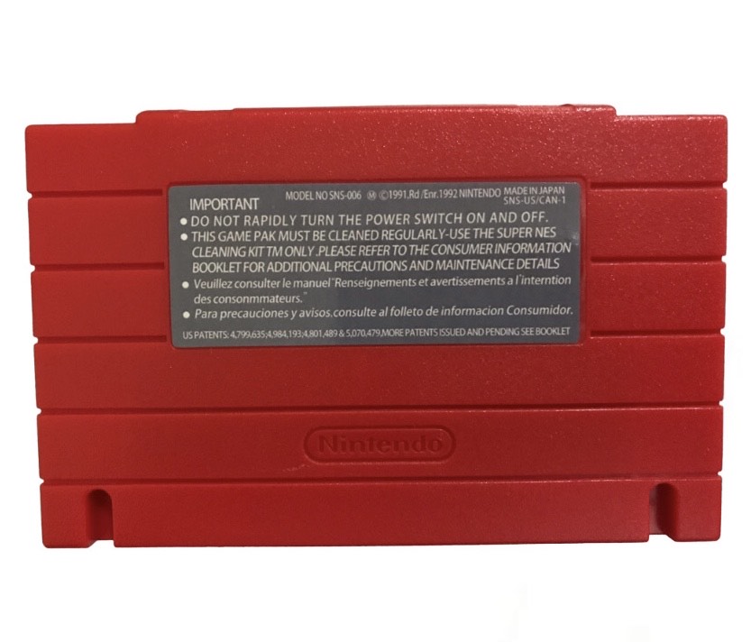 Cartucho Multijuegos 100 en 1 Para Super Nintendo Snes 