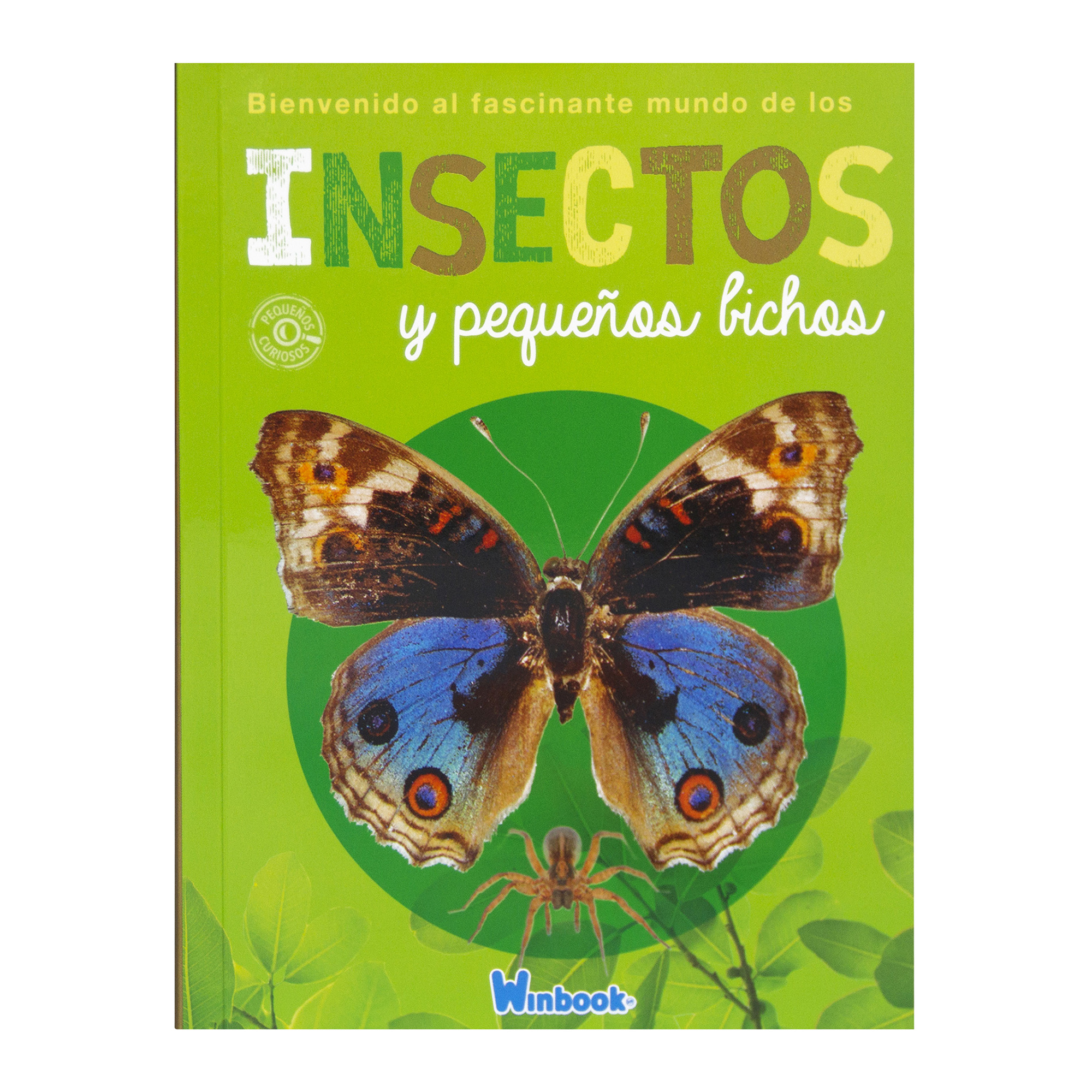 Insectos y Pequeños Bichos, Kit + Libro + Lupa + Red, con accesorios