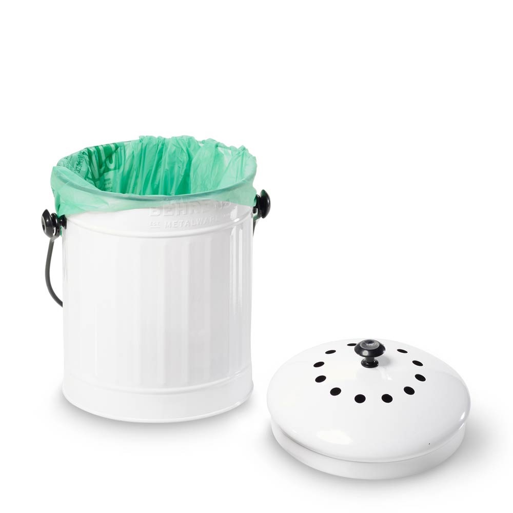 Bote Para Composta De Metal Galvanizado 1.5 Galones