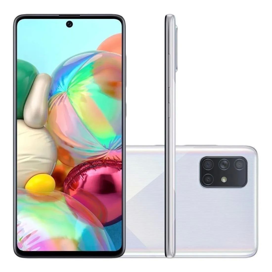 Celular SAMSUNG A71 128/8gb Plata Desbloqueado Dual Sim