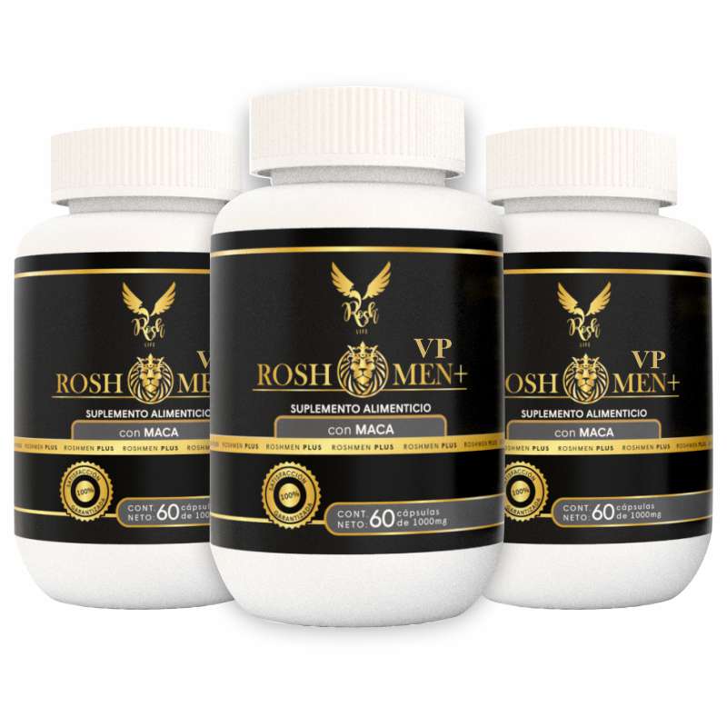 Próstata Sana ROSH MEN VP  maca  vigorizante masculino 180 capsulas 
