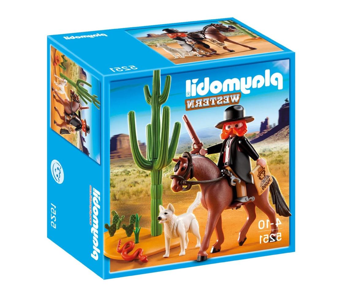 Playmobil 5251 Western Sheriff Con Caballo !!!
