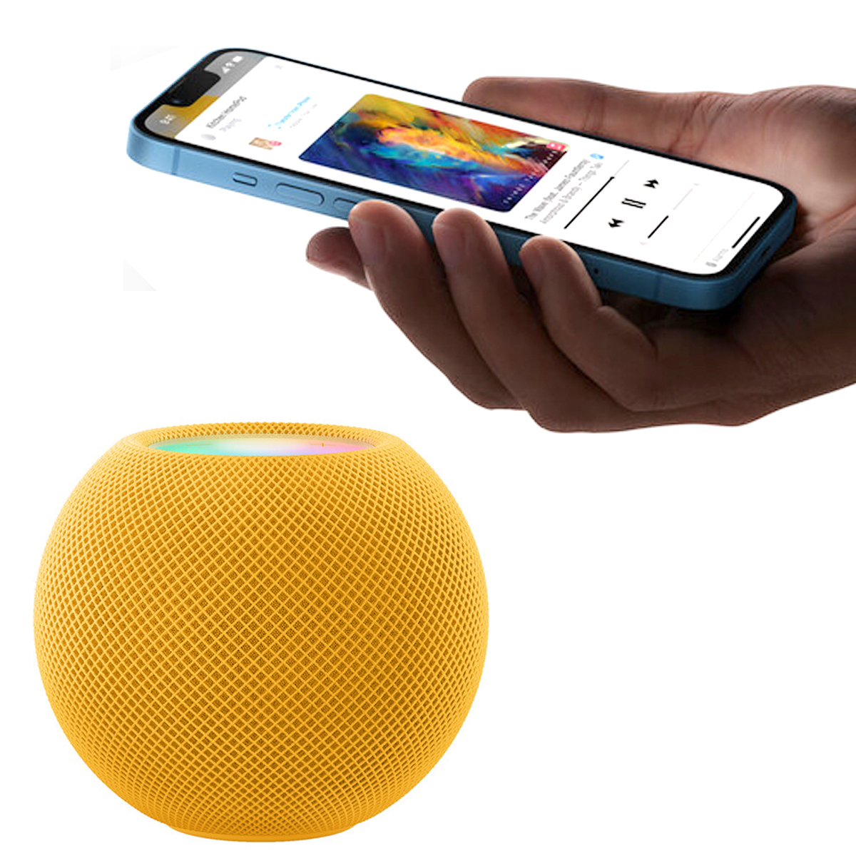 Apple Homepod Mini Bluetooth, Apple Altavoz Inteligente, Siri Soportado, LAN Inalámbrica