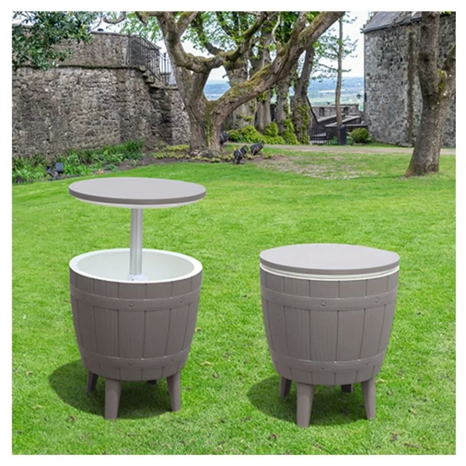 Mesa Hielera Mainstays Beige