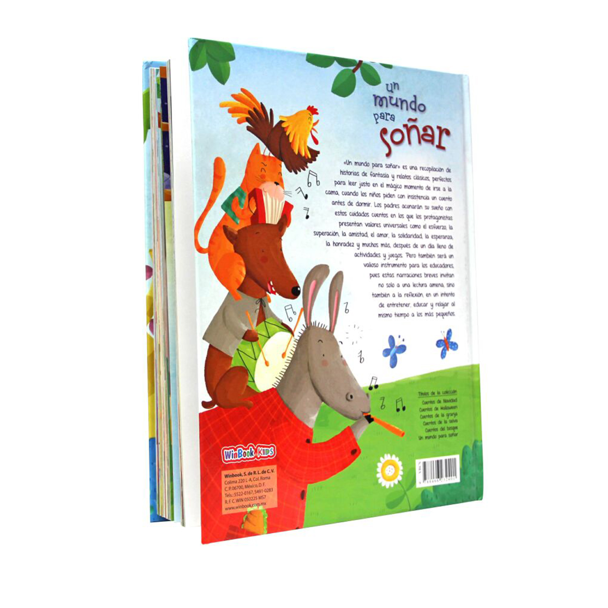 Cuentos y fábulas infantiles, Valores, más de 100 historias ilustradas a color