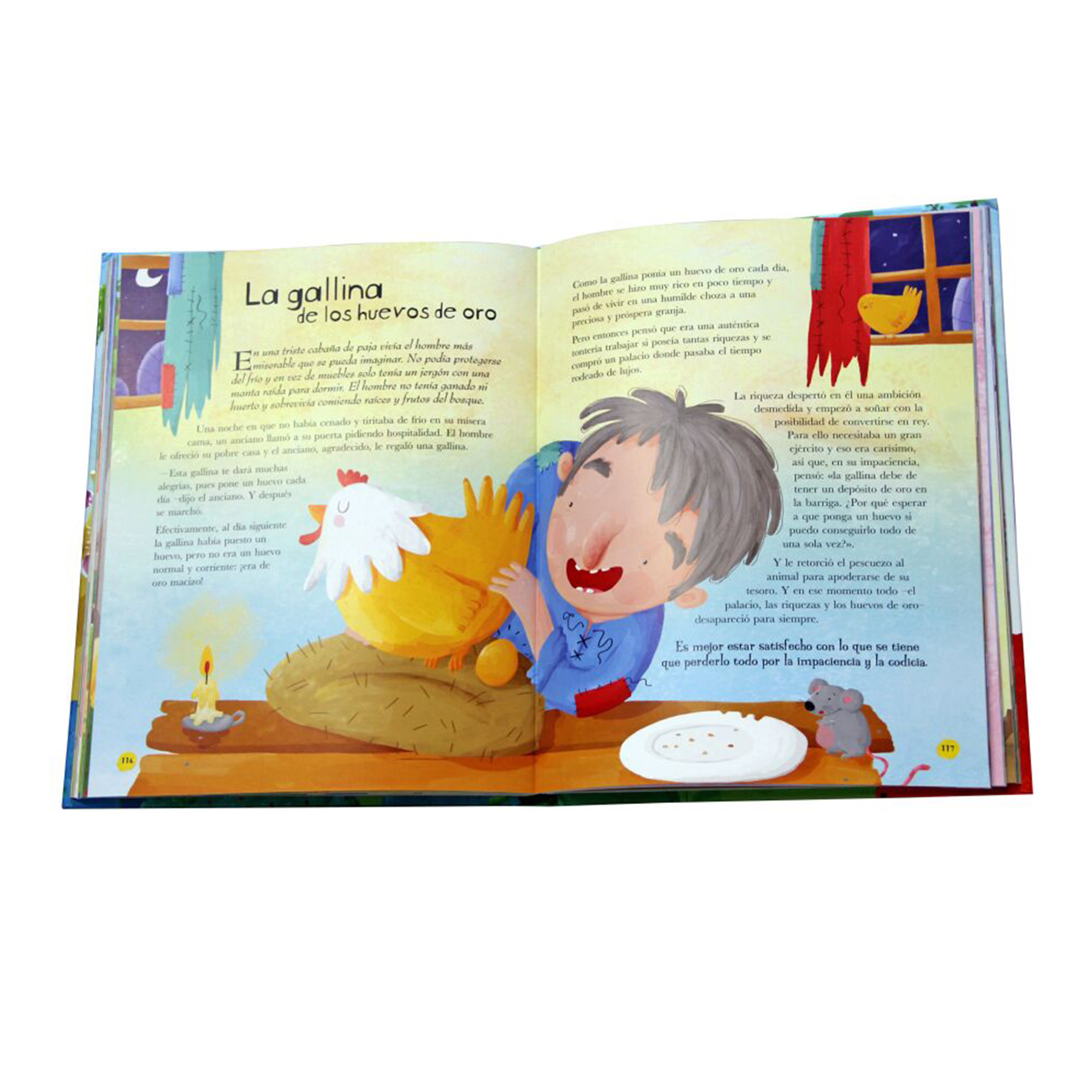 Cuentos y fábulas infantiles, Valores, más de 100 historias ilustradas a color