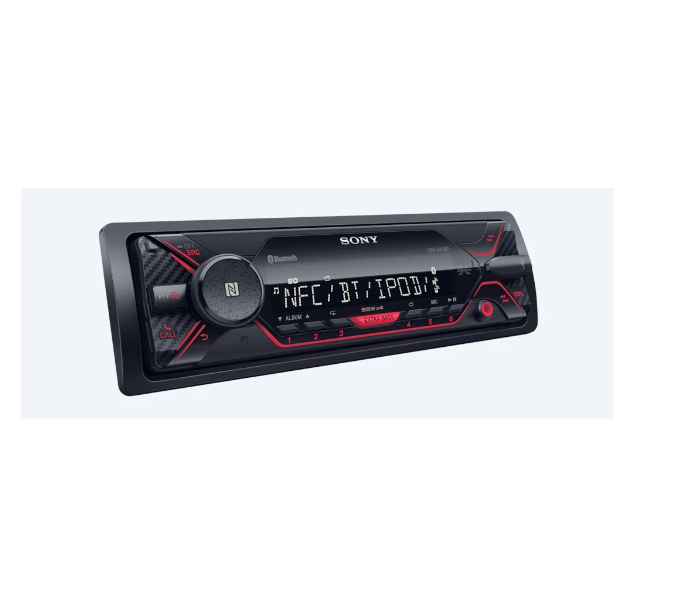 AUTOESTÉREO SONY DSX-A410BT/Q1 BLUETOOTH NEGRO ALBY3