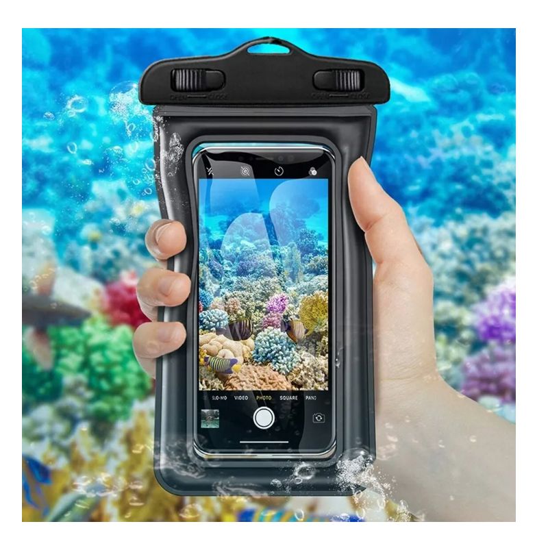FUNDA UNIVERSAL IMPERMEABLE CONTRA AGUA PARA CELULAR