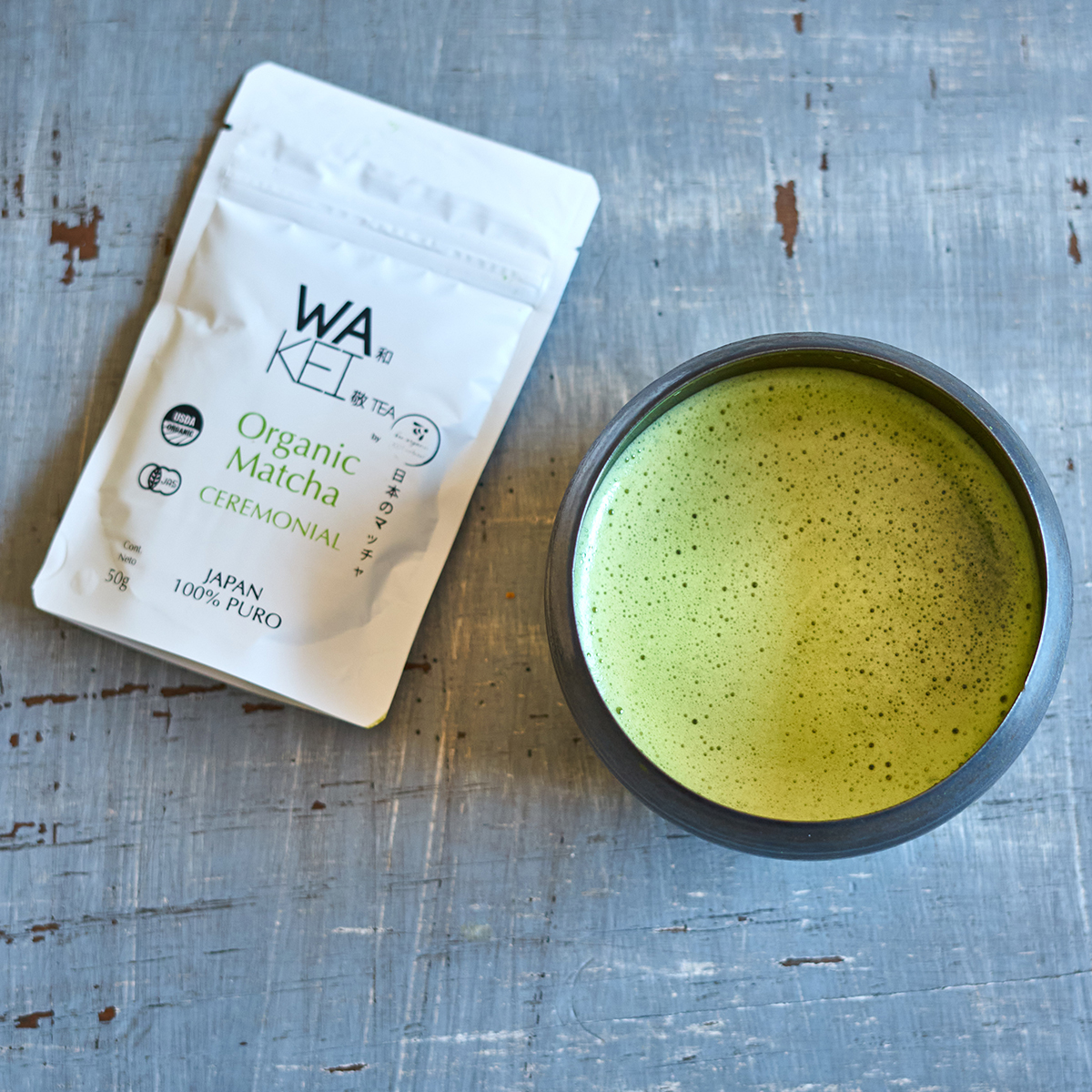 Te Matcha CEREMONIAL 100% Puro - Certificado KOSHER USDA -50g