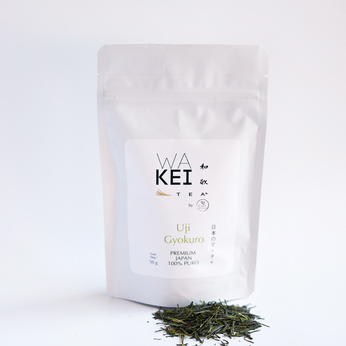 Té verde Gyokuro Japonés de la región de Uji - 50g