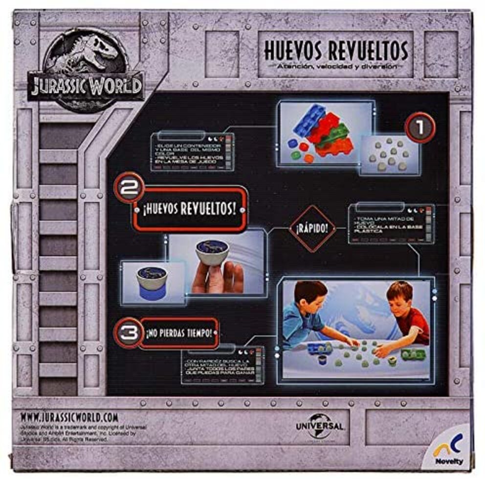 Huevos Revueltos Jurassic World 2