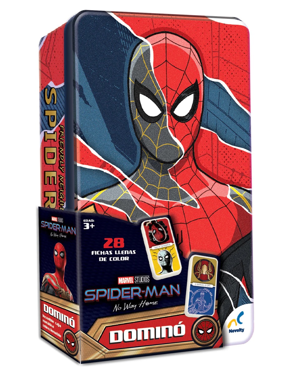 Domino Spider-Man No way Home Edición Especial Caja Metálica Coleccionable